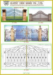 wrought iron gate