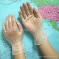 disposable vinyl examination gloves( FDA approved) 4