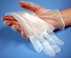 disposable vinyl  gloves( FDA approved)
