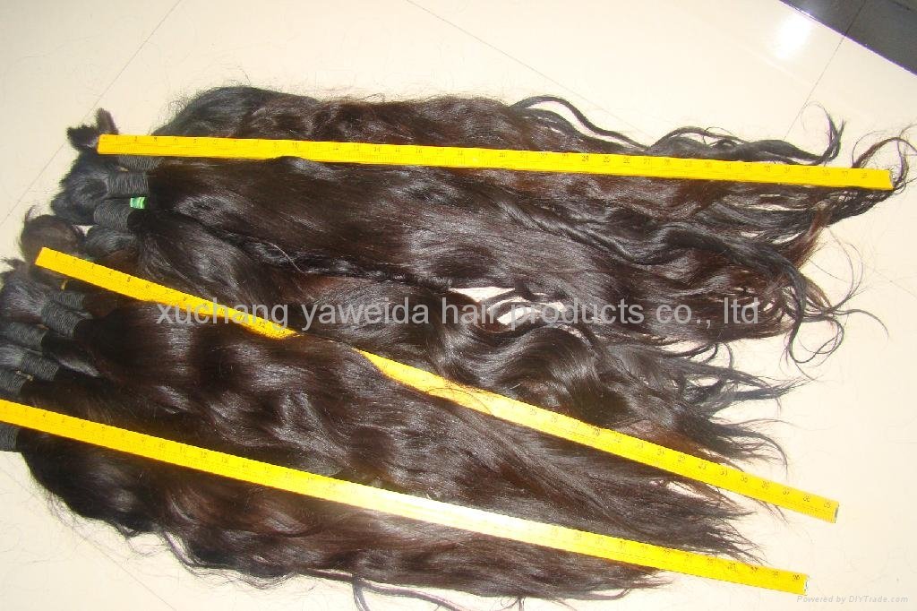 100% PURE VIRGIN NATURE BRAID HAIR UNPROCESSED HAIR WITH FULL CUTICLE 5