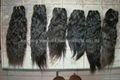 100% remy human hair weft top quality