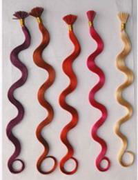 100% REMY HUMAN HAIR EXTENSION/KERATIN HAIR/PRE BONDED HAIR  2