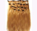 100% remy human hair clips in hair weave