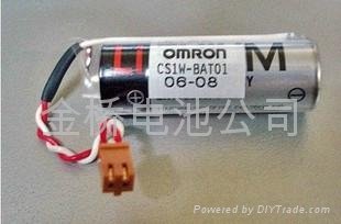 原裝進口東芝PLC鋰電池OMRON cs1w-bat01
