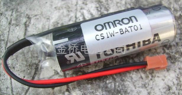 原装进口东芝PLC锂电池OMRON cs1w-bat01 2
