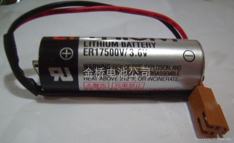 原装进口东芝PLC锂电池OMRON cs1w-bat01 3