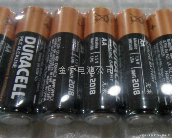 金霸王DURACELL mn1500电池环保高能碱性5号电池 3