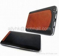 2.5-inch Hard Drive Enclosure with Leather Cover Design