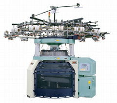 Double jersey/Rib knitting machine