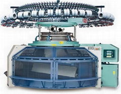 Single knit scutcher machine