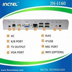 INCTEL IN-I160 Mini Computers with RDP7 REMOTE FX windows 7 sp1 3D games