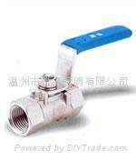 stainless steel 1pc ball valve 