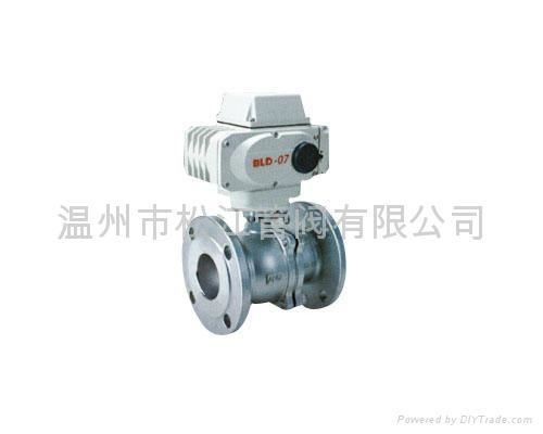 electric flange ball valve