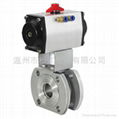 pneumatic flange ball valve 2