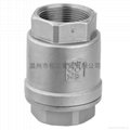 stainless steel check valve with threaded end 2