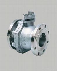 2pc flange ball valve