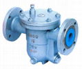 Cast Steel Float Type Srain Valve 1