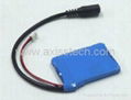 1S1P 3.7V 1000mAh Li Ion Battery Pack 1