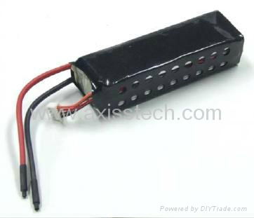 3S1P 11.1V 2300mAh Li Polymer Battery Pack