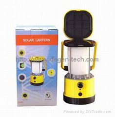 solar LED camping lantern