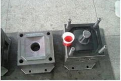 Two color injection mold making
