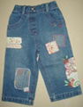 baby girl denim pants