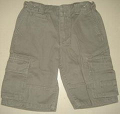 boy's washing shorts