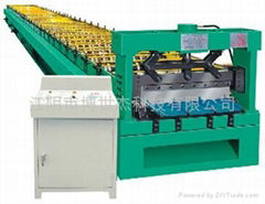 Roof tile roll forming machine