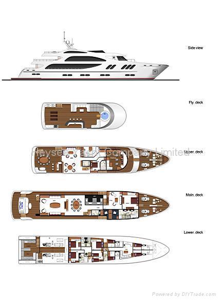 Vista 150' Luxury Yacht 4