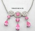 Sell sterling silver fashion jewelr necklace 1