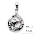 925 sterling silver opal fashion jewelry B1527S 5