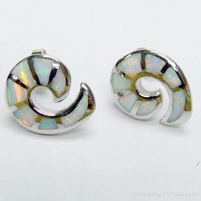 925 sterling silver opal fashion jewelry B1529S 2