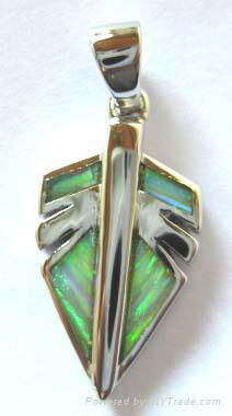 925 sterling silver opal fashion jewelry B1546S 5