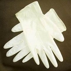 Latex gloves, operation clothes and mask