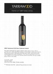 2005 tall tales cabernet merlot