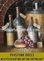 Classic still life oil painting