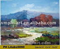 Landscape oil painting