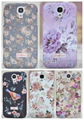 Hard Case for iphone4/5/S4 with flowers 2