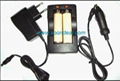 2* 18650 Battery Charger with Car adapter 2