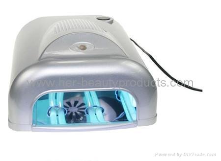 UV Gel Curing Lamp (36W) with the fan for Nail Art/Nail Care