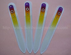 Crystal Glass Nail Files for Nail Art