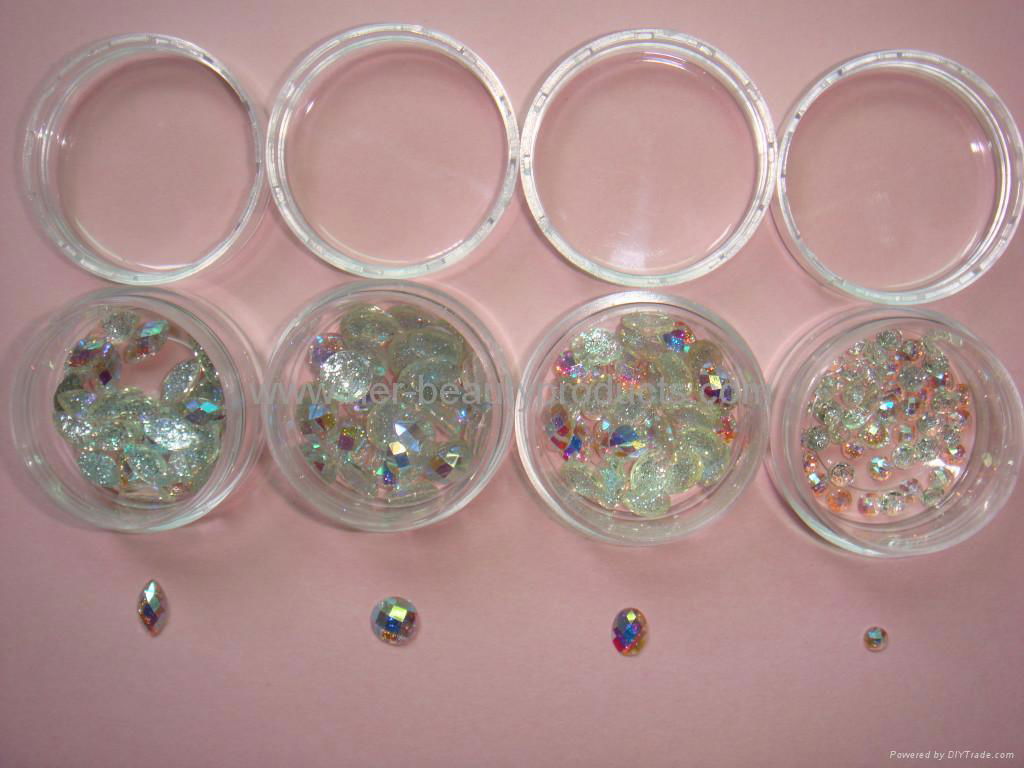 Glitter Stone Used for Nail Art (30pcs/jar) 3