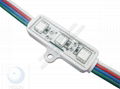 SMD 5050 and 3 LEDs Plastic Housing Multicolor for LED letters 3