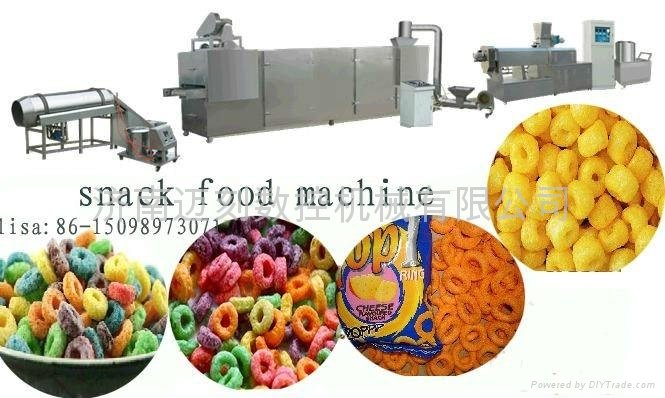 screw Shell snack food processing line