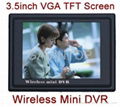 2.4GHz wireless mini DVR 1