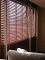 Wooden venetian blinds