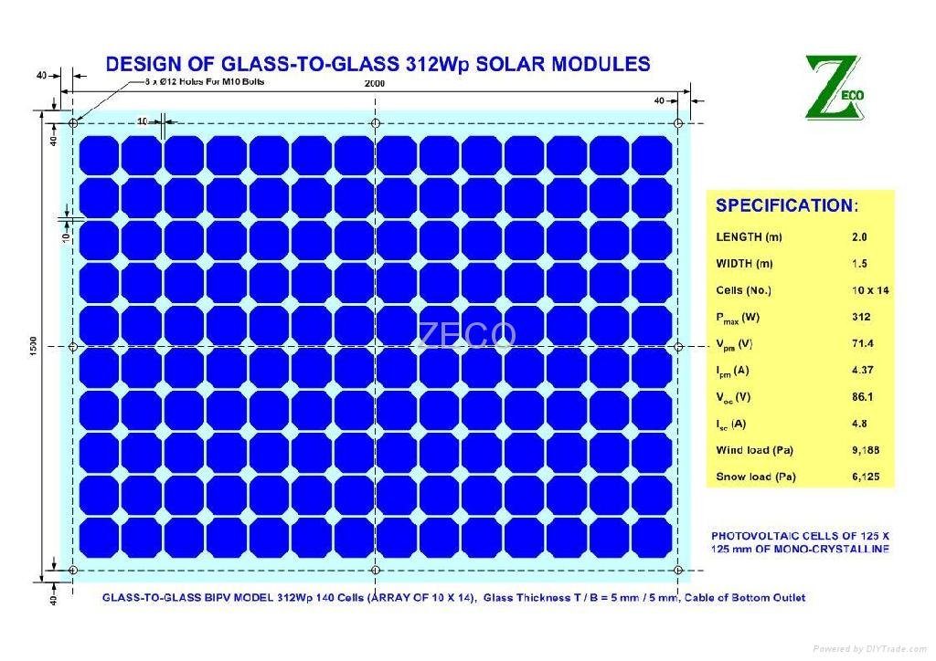 Tailor-made Glass BIPV