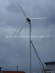 水平軸式風力發電機