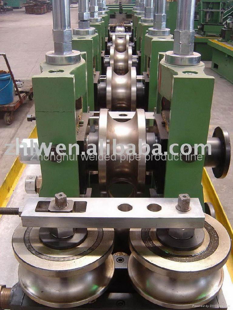 76mm High Frequency longitudinal welded tube mill line