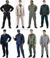 worker uniform,military uniform